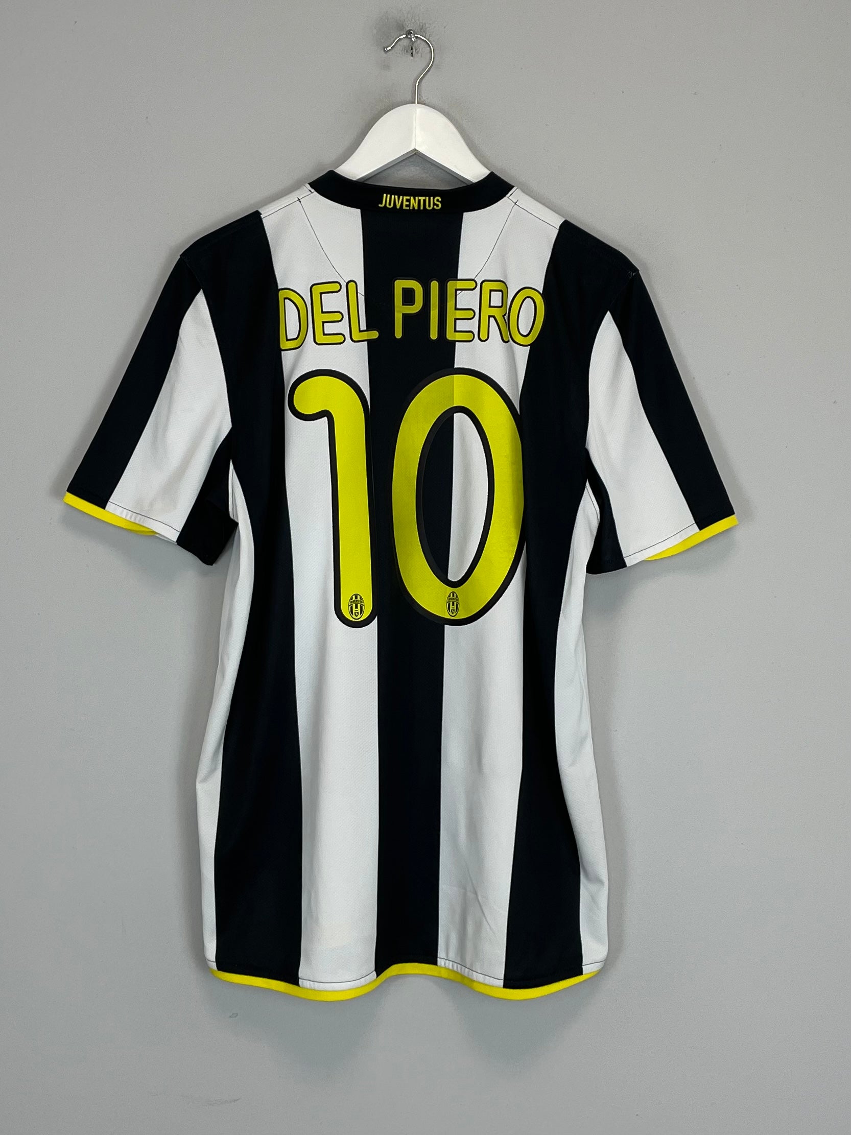 2008/09 JUVENTUS DEL PIERO #10 HOME SHIRT (M) NIKE