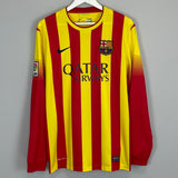 2013/14 BARCELONA MESSI #10 L/S AWAY SHIRT (L) NIKE