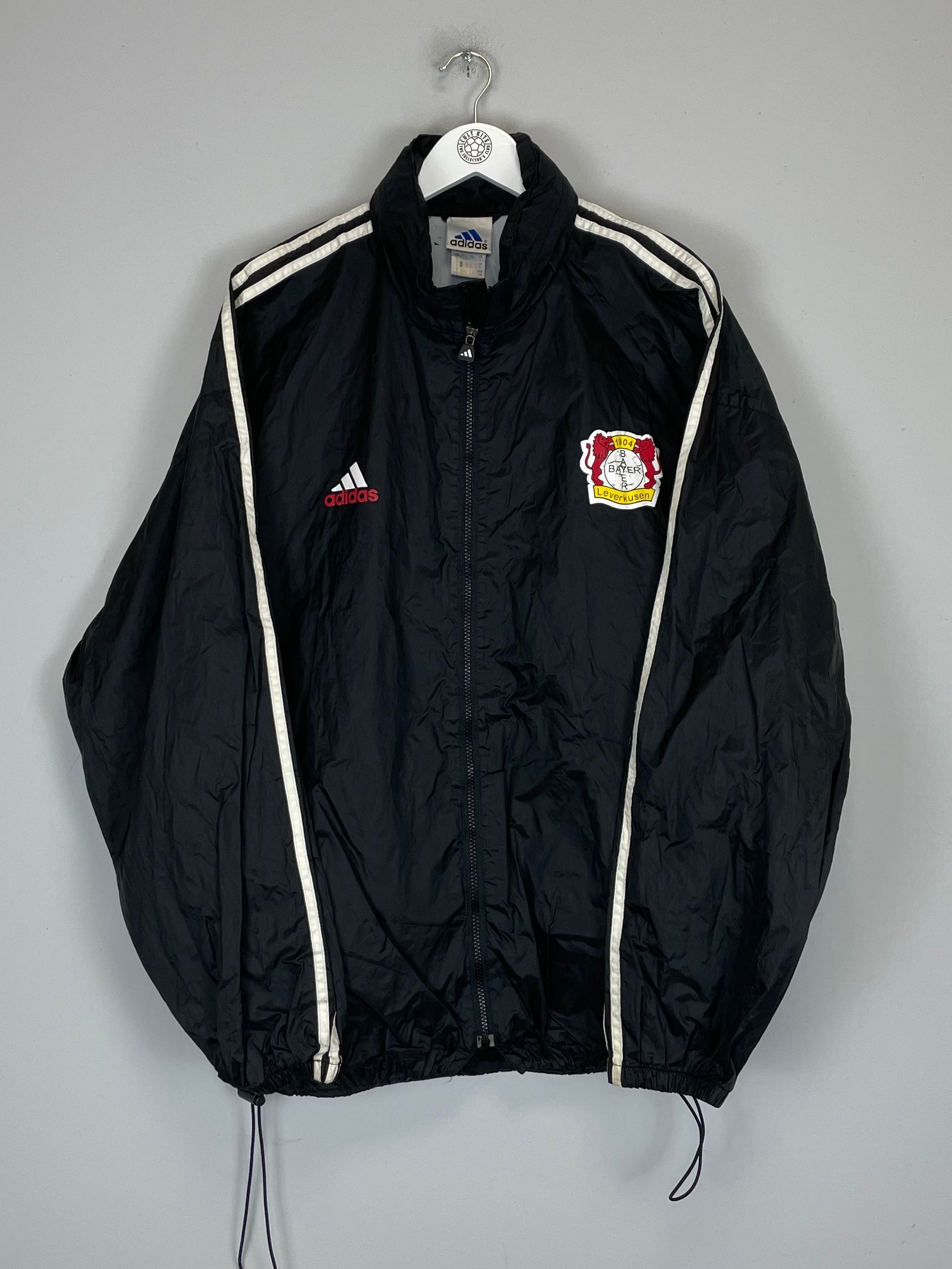 1990'S BAYER LEVERKUSEN TRACK JACKET (L) ADIDAS