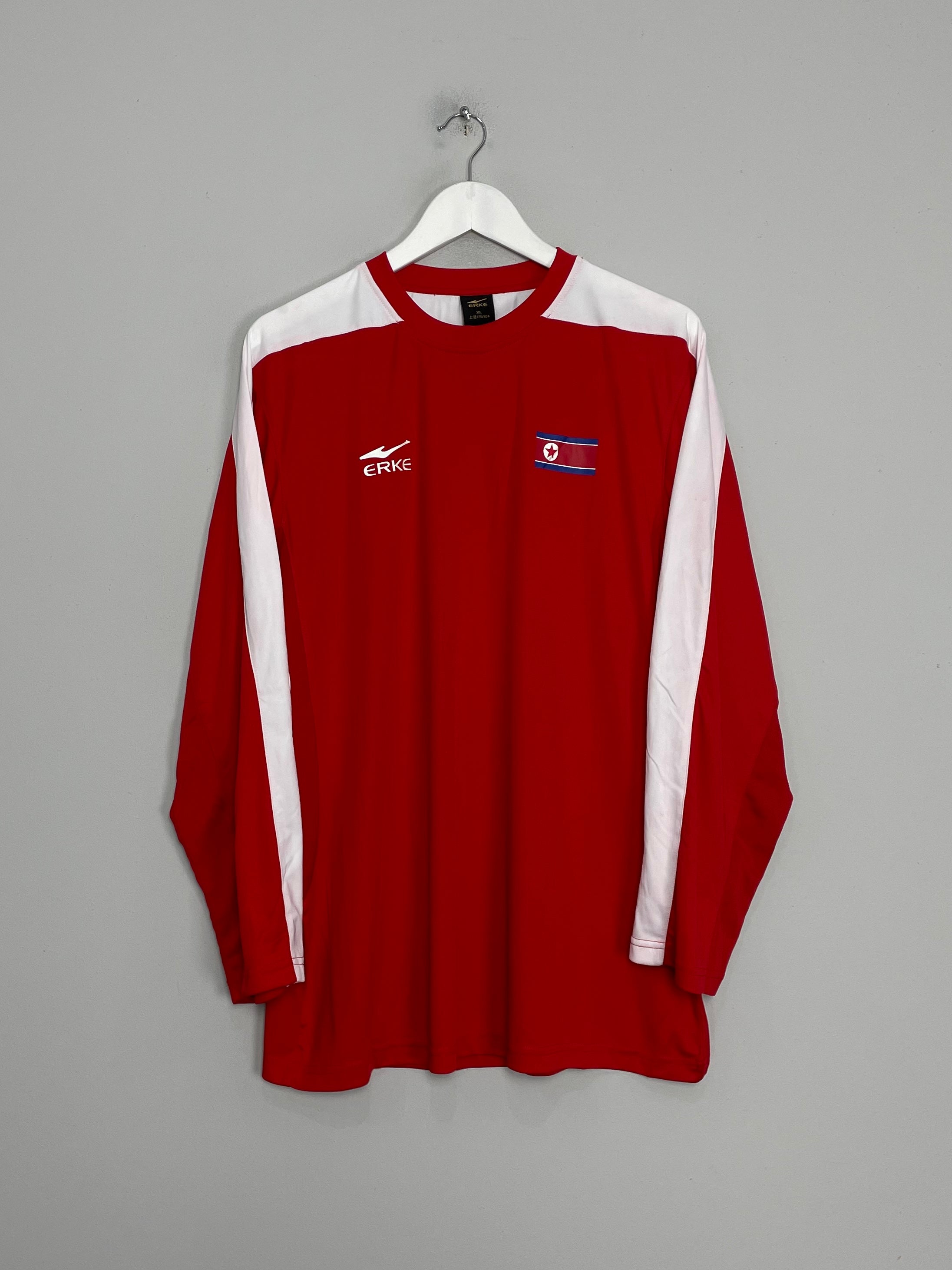 2008/10 NORTH KOREA L/S HOME SHIRT (XL) ERKE