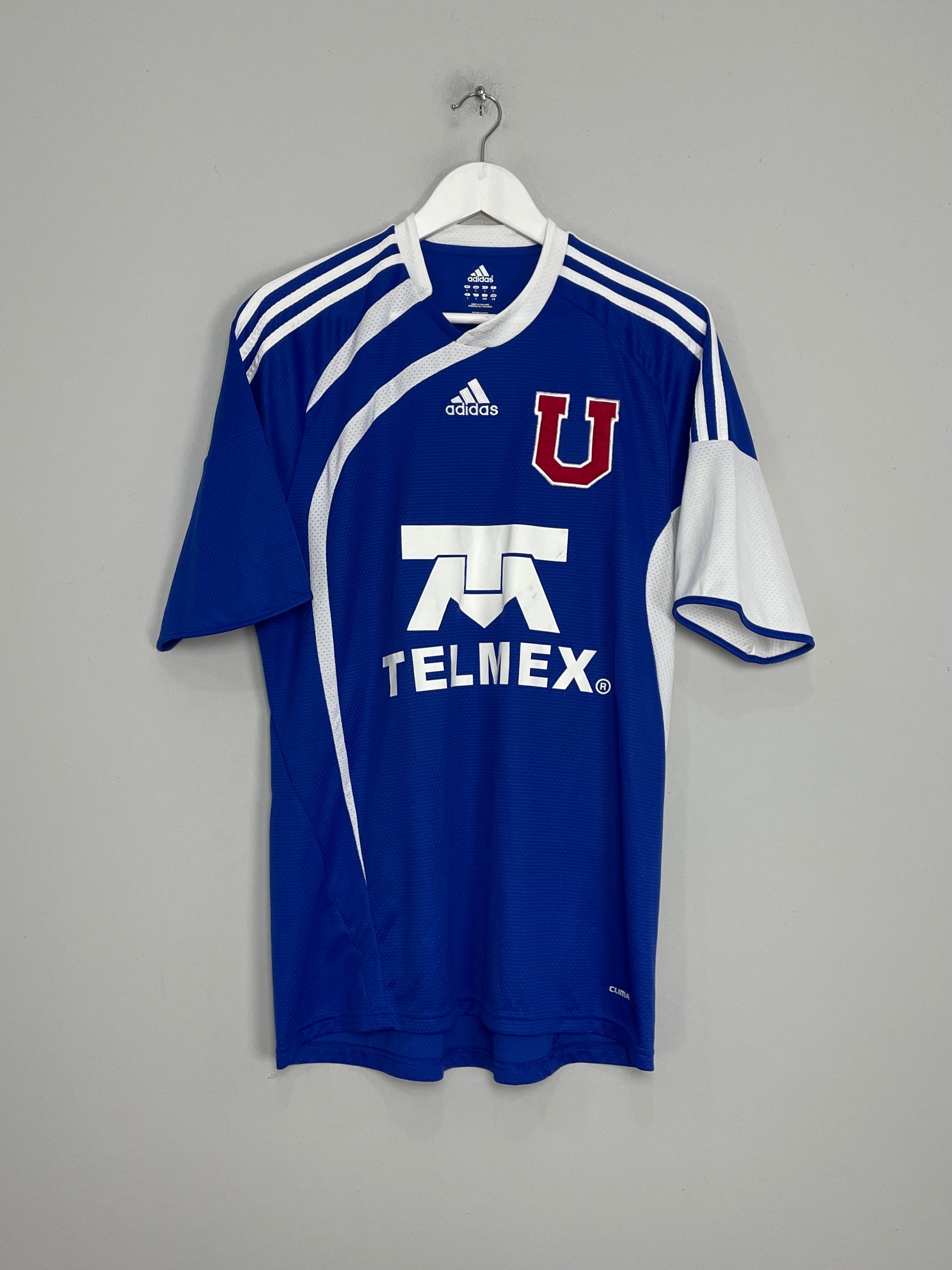 2010/11 UNIVERSIDAD DE CHILE HOME SHIRT (L) ADIDAS