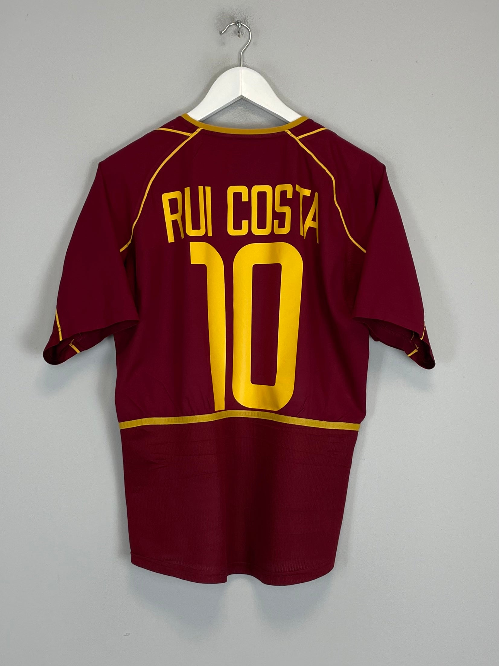 2002/04 PORTUGAL RUI COSTA #10 HOME SHIRT (S) NIKE