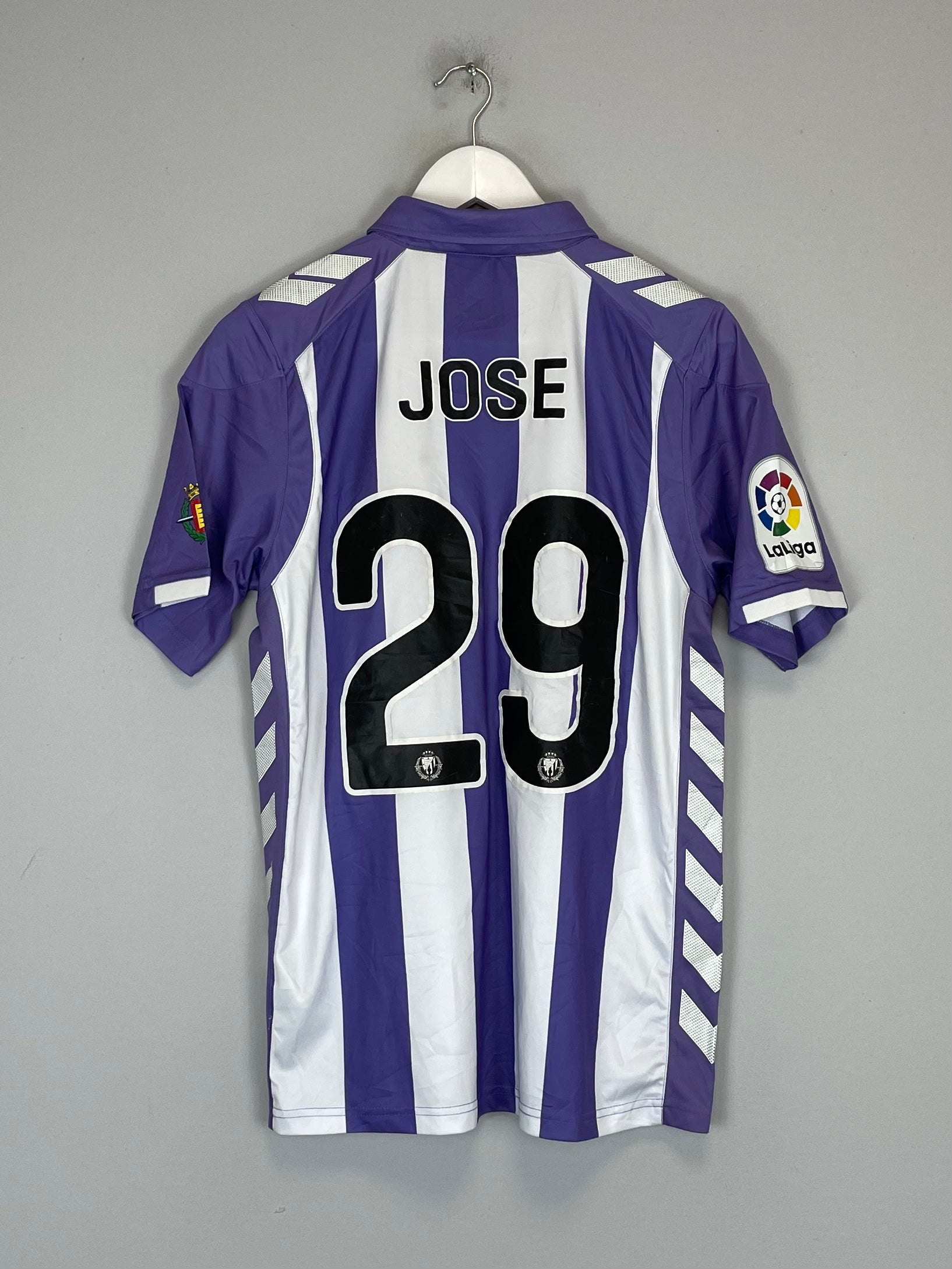 2016/17 REAL VALLODOLID JOSE #29 HOME SHIRT (L) HUMMEL