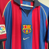 2001/02 BARCELONA HOME SHIRT (L) NIKE