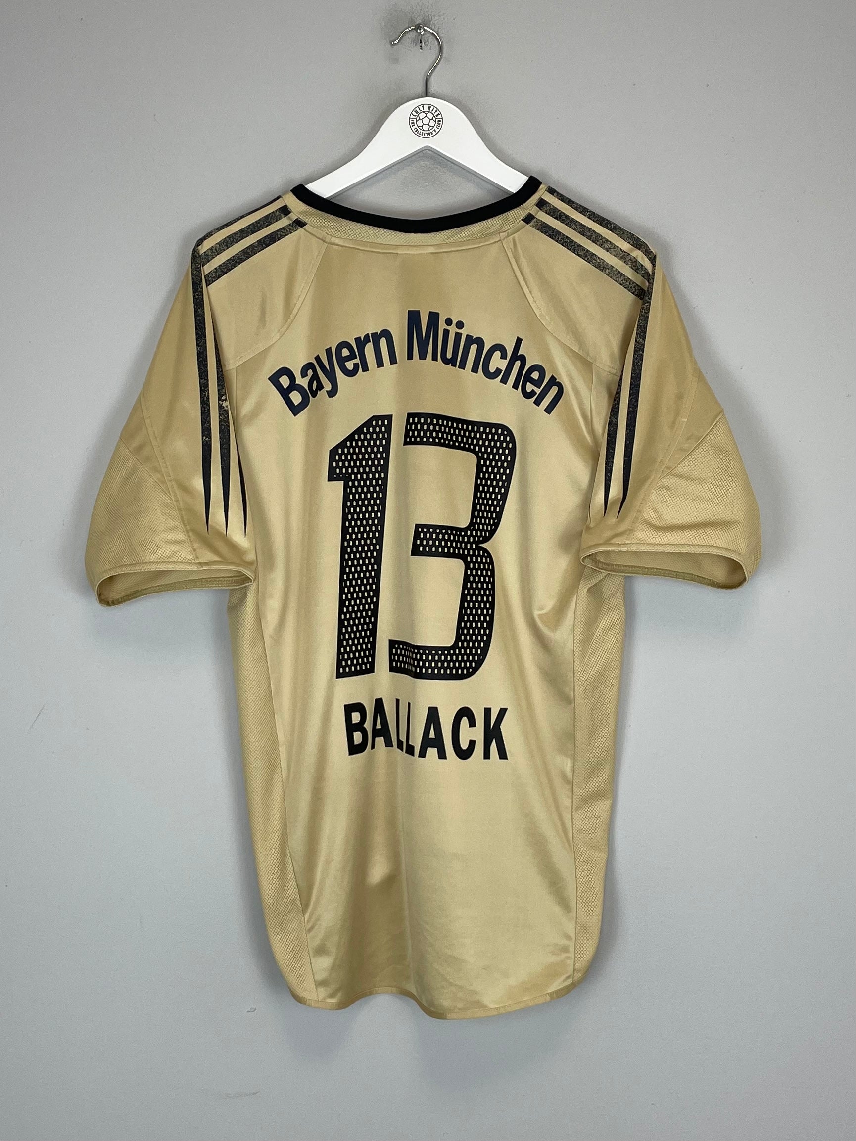 2004/05 BAYERN MUNICH BALLACK #13 AWAY SHIRT (M) ADIDAS