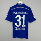 2014/16 SCHALKE NASTASIC #31 HOME SHIRT (S) ADIDAS