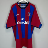 2004/05 CRYSTAL PALACE JOHNSON #8 HOME SHIRT (XXL) DIADORA