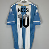 2011/12 ARGENTINA MESSI #10 HOME SHIRT (L) ADIDAS