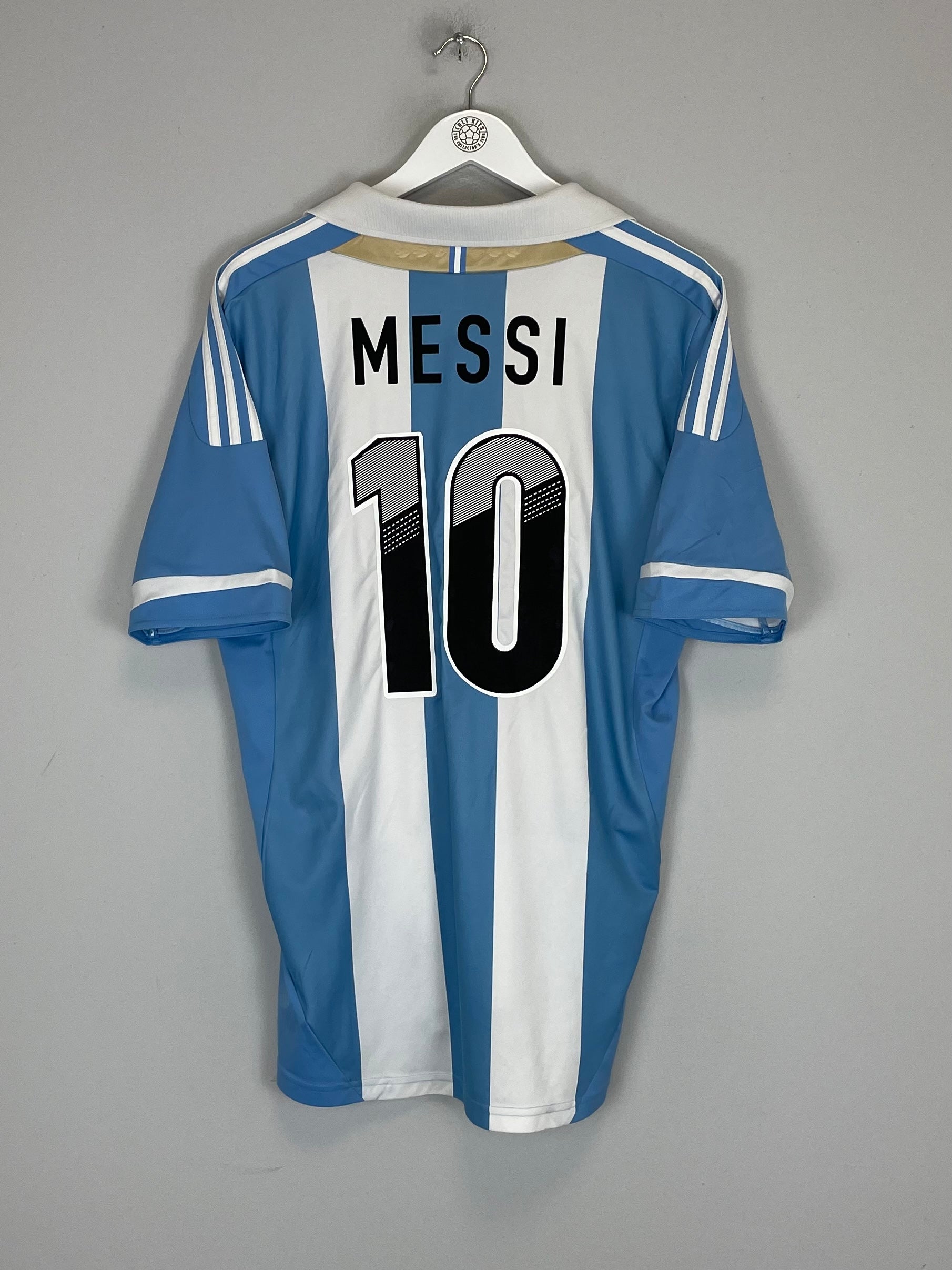 2011/12 ARGENTINA MESSI #10 HOME SHIRT (L) ADIDAS