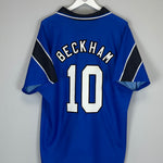 1996/98 MANCHESTER UNITED BECKHAM #10 THIRD SHIRT (XXL) UMBRO