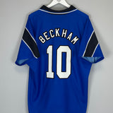 1996/98 MANCHESTER UNITED BECKHAM #10 THIRD SHIRT (XXL) UMBRO