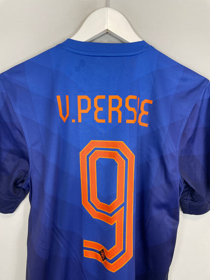 2014/15 NETHERLANDS V.PERSIE #9 AWAY SHIRT (S) NIKE