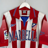 1998/99 ATLETICO MADRID HOME SHIRT (L) REEBOK