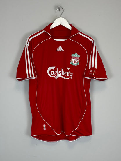 2006/07 LIVERPOOL KUYT #18 HOME SHIRT (M) ADIDAS