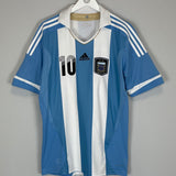 2011/12 ARGENTINA MESSI #10 HOME SHIRT (L) ADIDAS