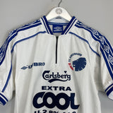 1999/00 COPENHAGEN #8 *SQUAD SIGNED* HOME SHIRT (S) UMBRO