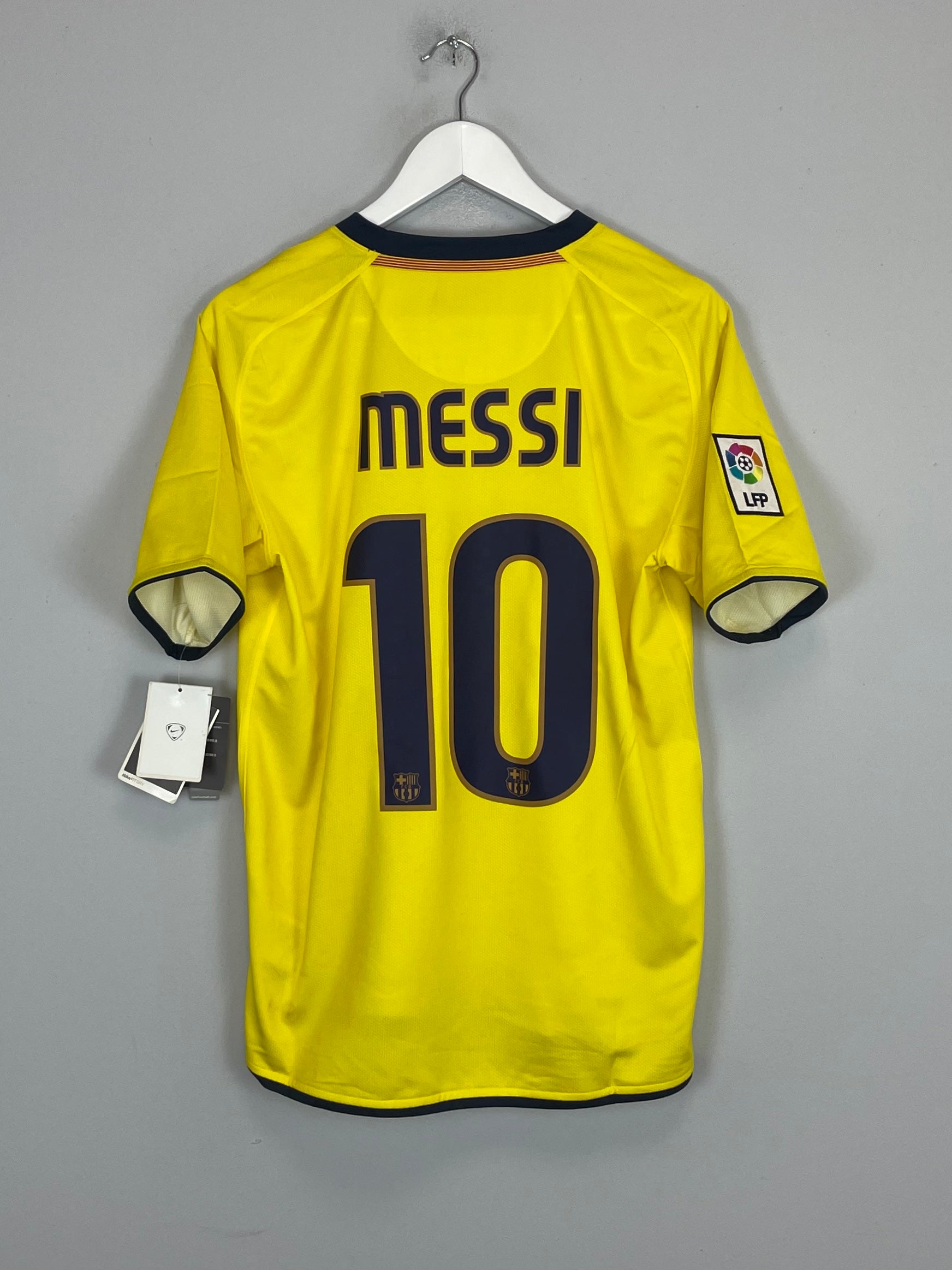 2008/10 BARCELONA MESSI #10 *BNWT* AWAY SHIRT (S) NIKE