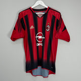 2004/05 AC MILAN RUI COSTA #10 HOME SHIRT (L) ADIDAS