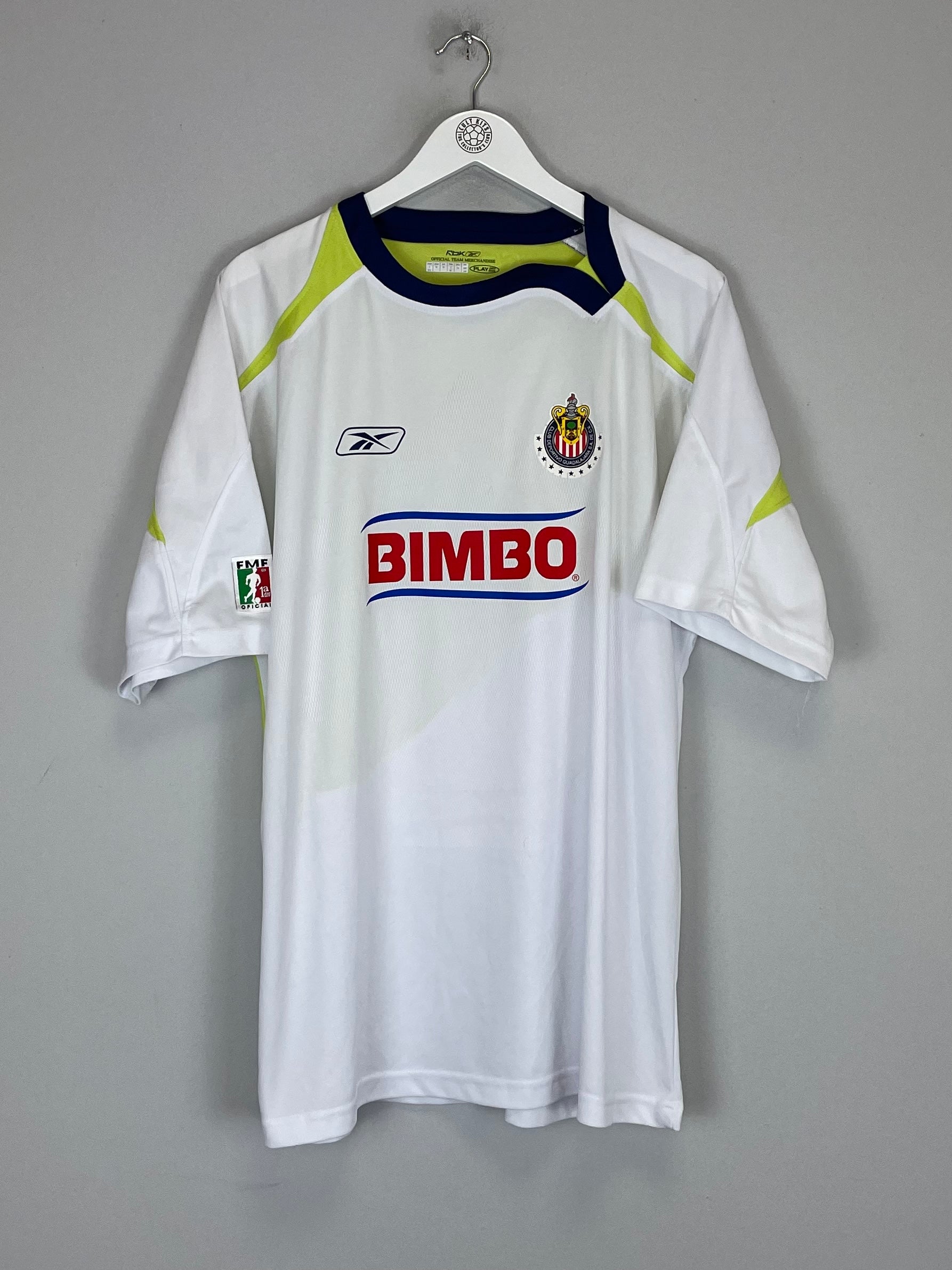 2007/08 CHIVAS GUADALAJARA AWAY SHIRT (XL) REEBOK