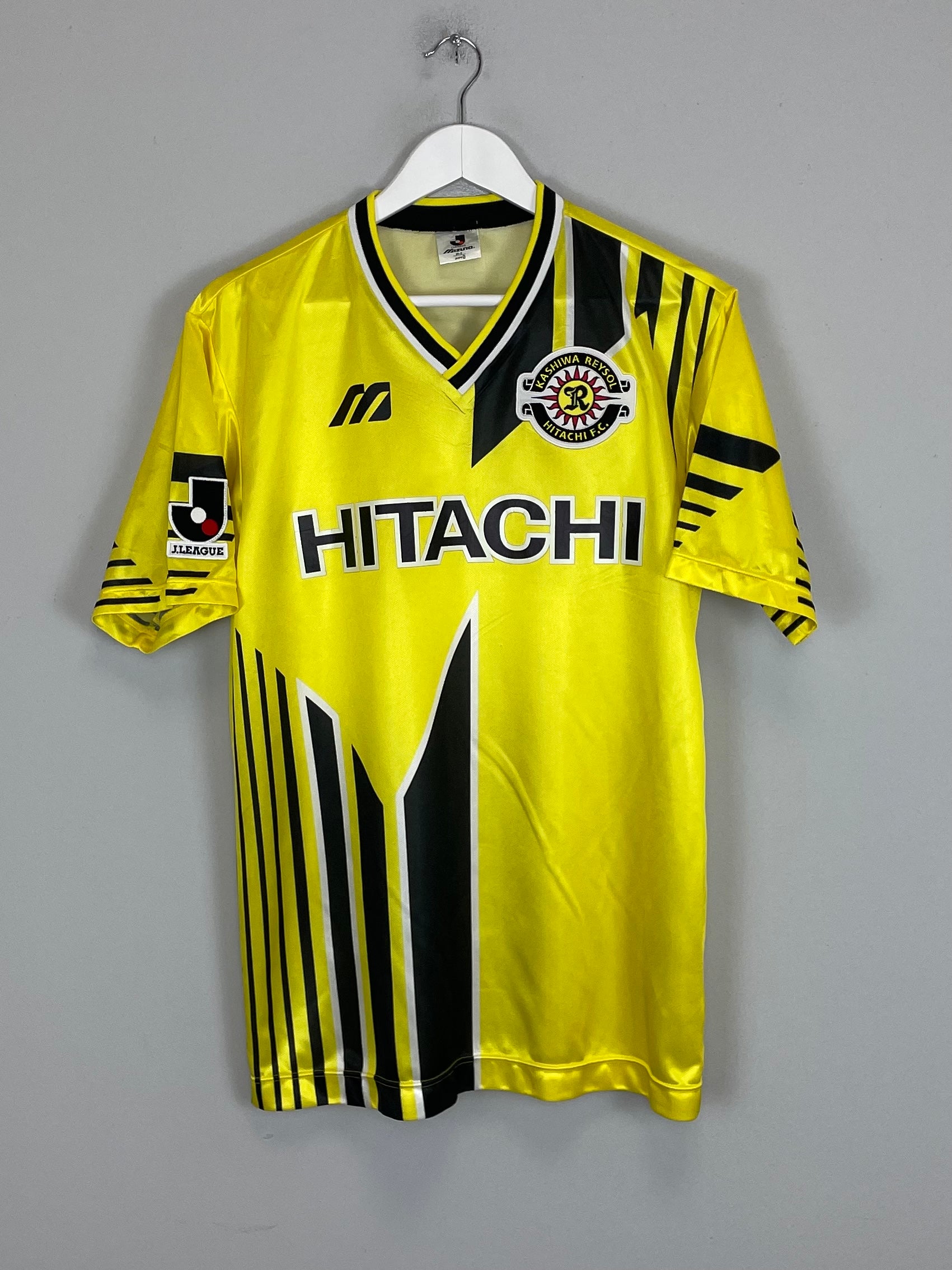 1995 KASHIWA REYSOL HOME SHIRT (L) MIZUNO