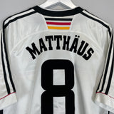 1998/00 GERMANY MATTHAUS #8 HOME SHIRT (L) ADIDAS