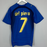 2006 ITALY DEL PIERO #7 HOME SHIRT (M) PUMA