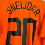 2006/08 NETHERLANDS SNEIJDER #20 HOME SHIRT (M) NIKE