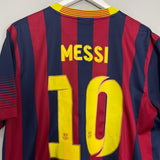 2013/14 BARCELONA MESSI #10 HOME SHIRT (XL) NIKE