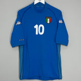 2002 ITALY DEL PIERO #10 HOME SHIRT (XL) KAPPA