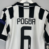 2014/15 JUVENTUS POGBA #6 *BNWT* C/L HOME SHIRT (M) NIKE