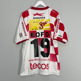 2000/01 TECOS FC BOFO #19 HOME SHIRT (L) EESCORD