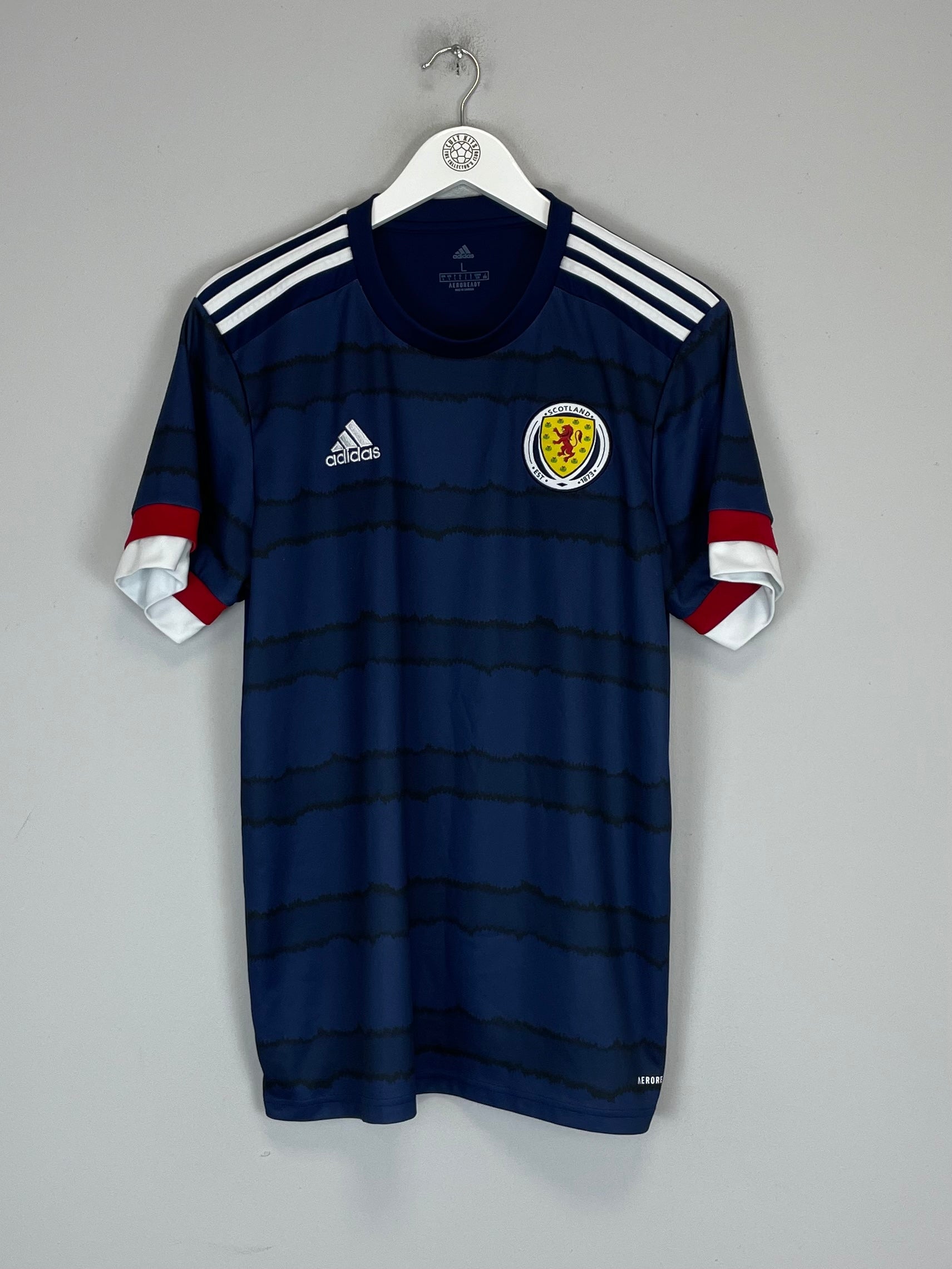 2020/22 SCOTLAND HOME SHIRT (L) ADIDAS