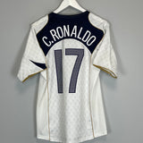 2004/06 PORTUGAL C.RONALDO #17 AWAY SHIRT (S) NIKE