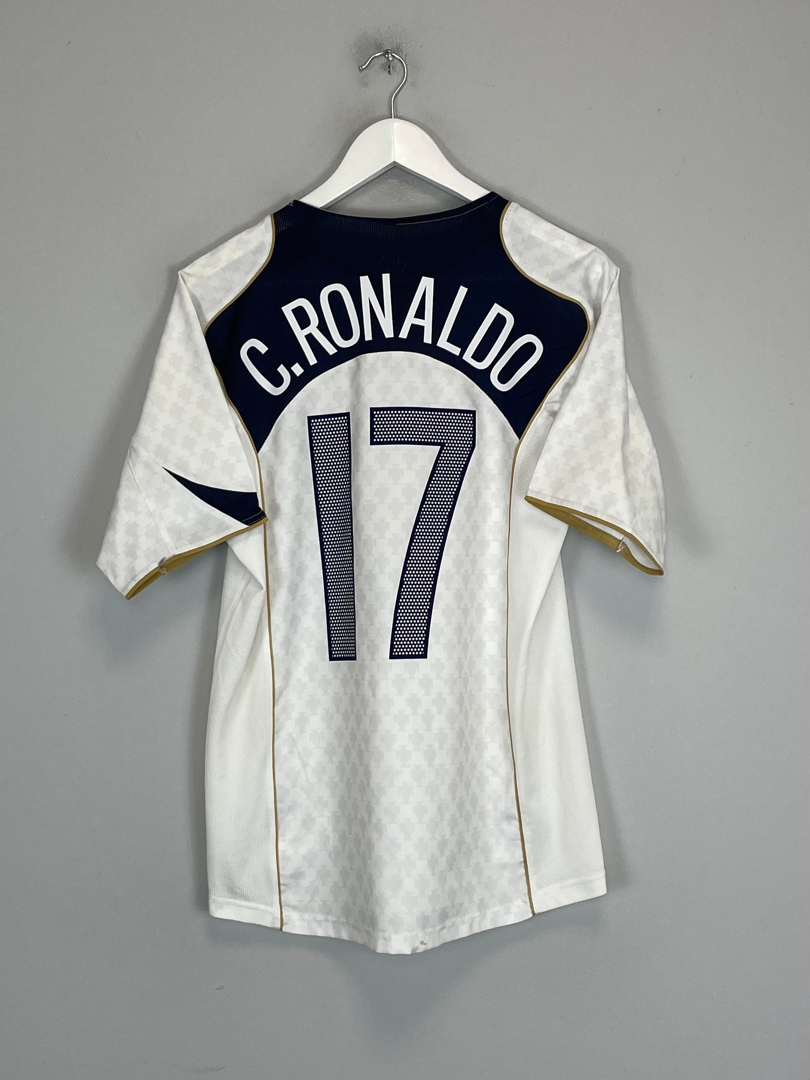 2004/06 PORTUGAL C.RONALDO #17 AWAY SHIRT (S) NIKE