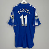 2006/08 CHELSEA DROGBA #11 HOME SHIRT (XXL) ADIDAS