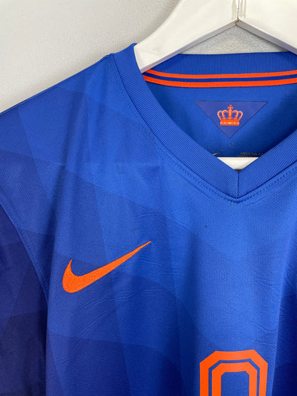 2014/15 NETHERLANDS V.PERSIE #9 AWAY SHIRT (S) NIKE