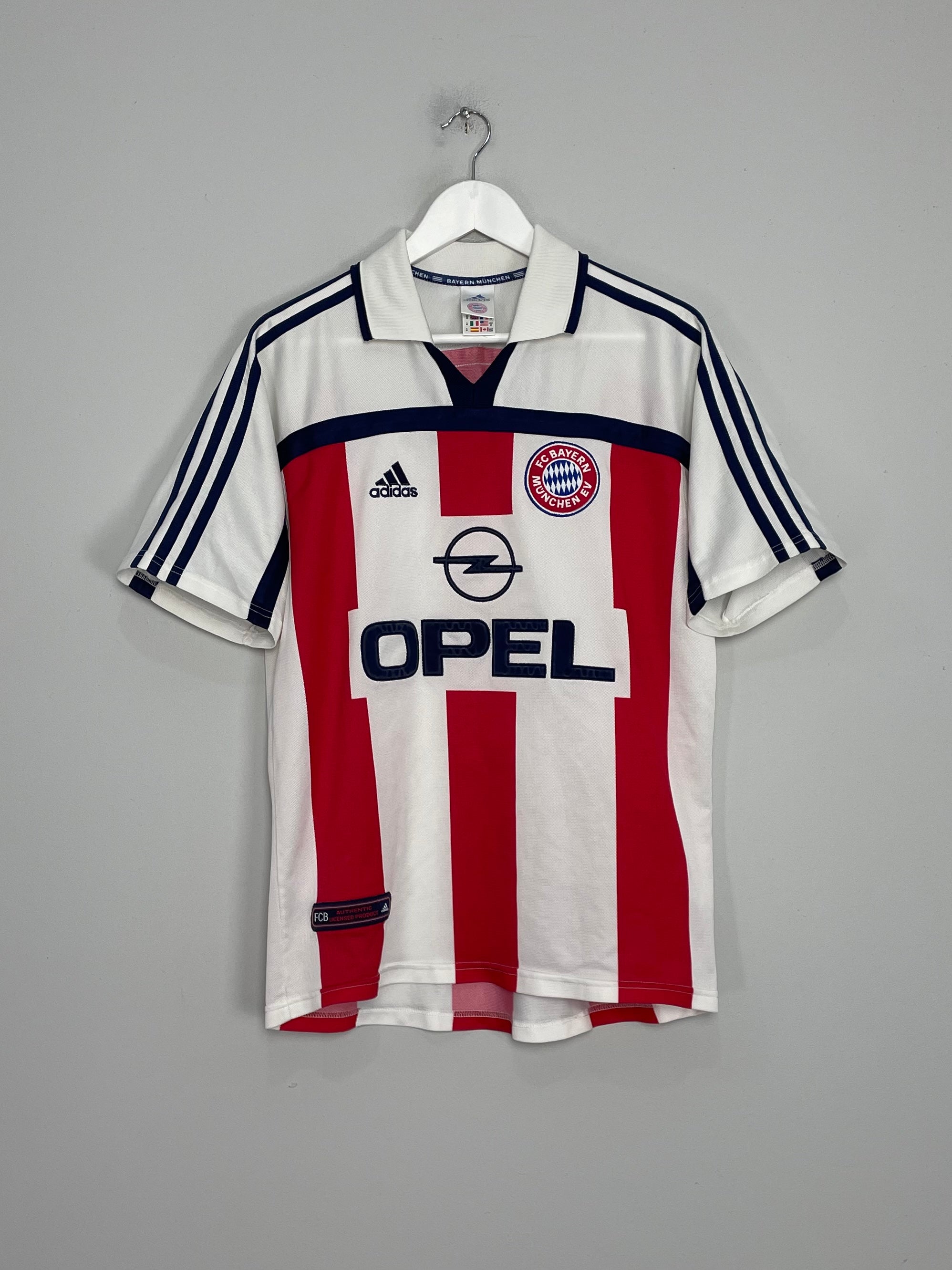 2000/01 BAYERN MUNICH AWAY SHIRT (M) ADIDAS