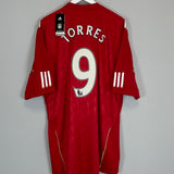 2010/12 LIVERPOOL TORRES #9 *BNWT* HOME SHIRT (XXL) ADIDAS