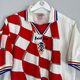 1998/00 CROATIA HOME SHIRT (L) LOTTO