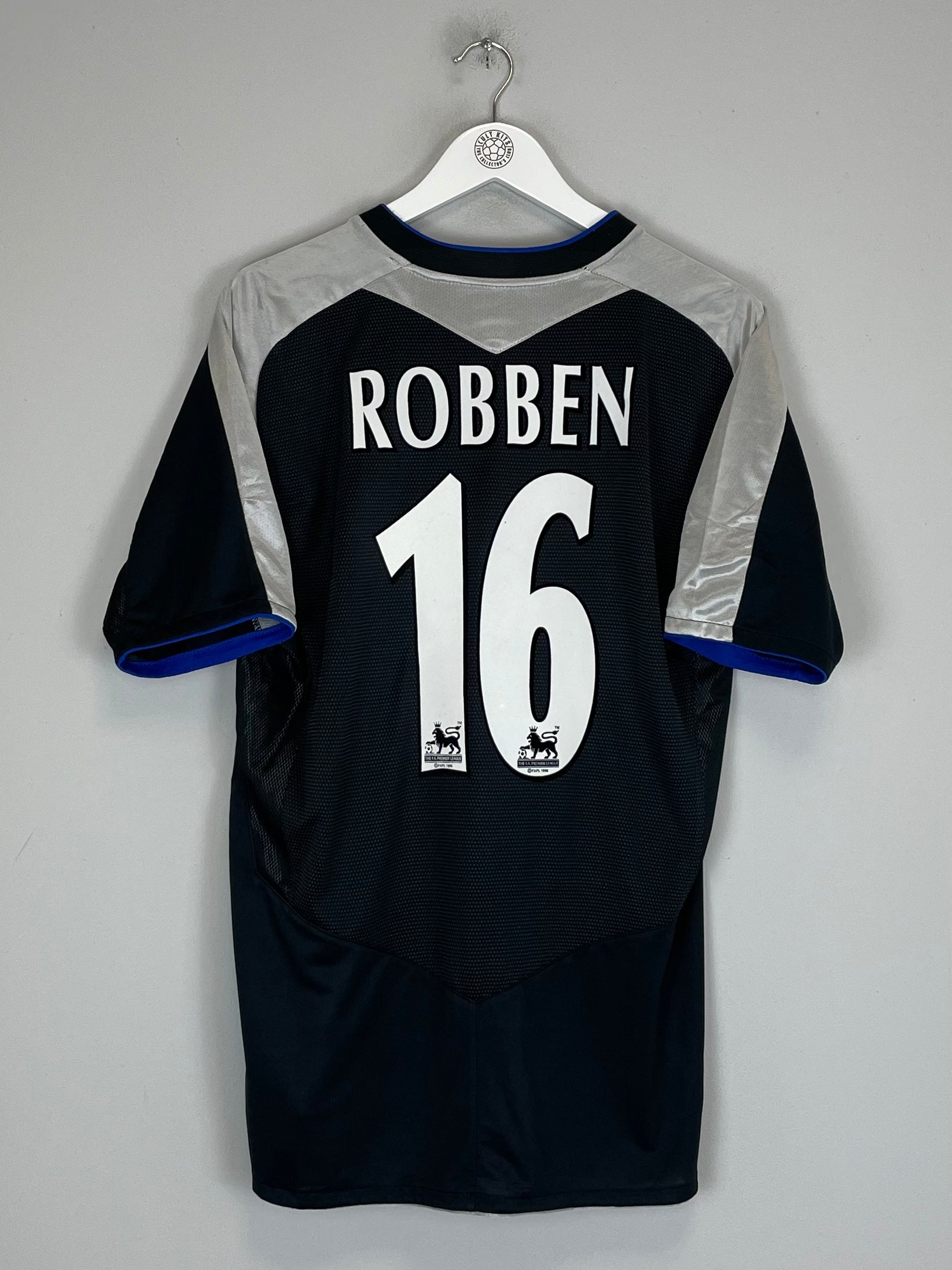 2004/05 CHELSEA ROBBEN #16 AWAY SHIRT (L) UMBRO