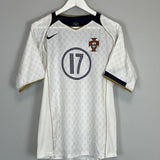 2004/06 PORTUGAL C.RONALDO #17 AWAY SHIRT (S) NIKE