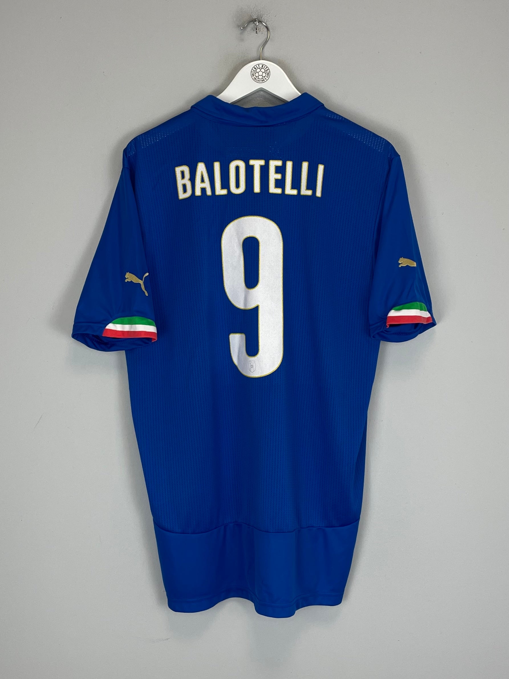 2014/15 ITALY BALOTELLI #9 HOME SHIRT (XL) PUMA