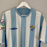 2009/11 MALAGA HOME SHIRT (L) UMBRO