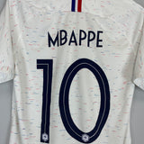 2018/19 FRANCE MBAPPE #10 AWAY SHIRT (M) NIKE