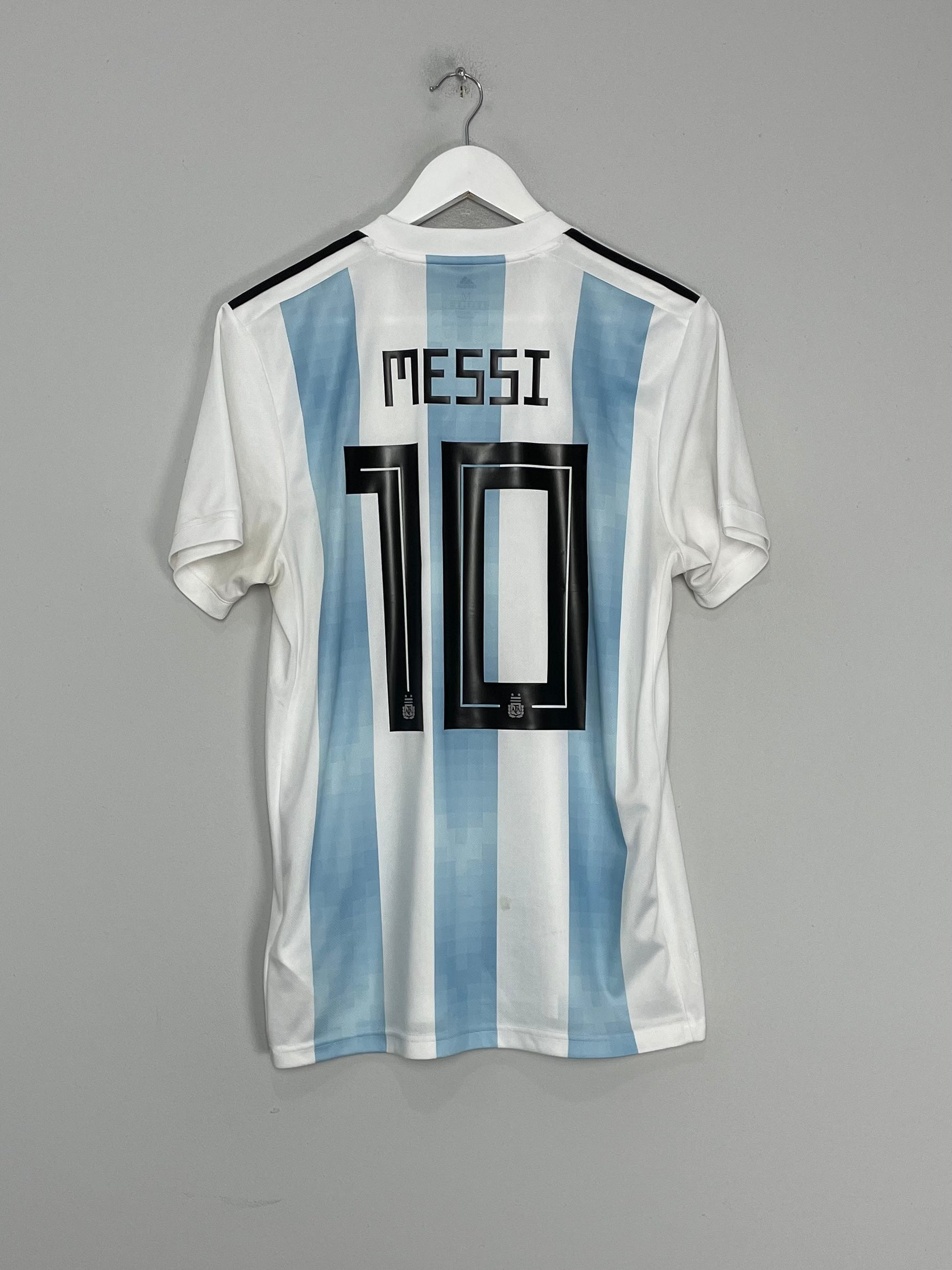 2018/19 ARGENTINA MESSI #10 HOME SHIRT (M) ADIDAS