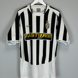 2003/04 JUVENTUS TREZEGUET #17 HOME SHIRT (L) NIKE