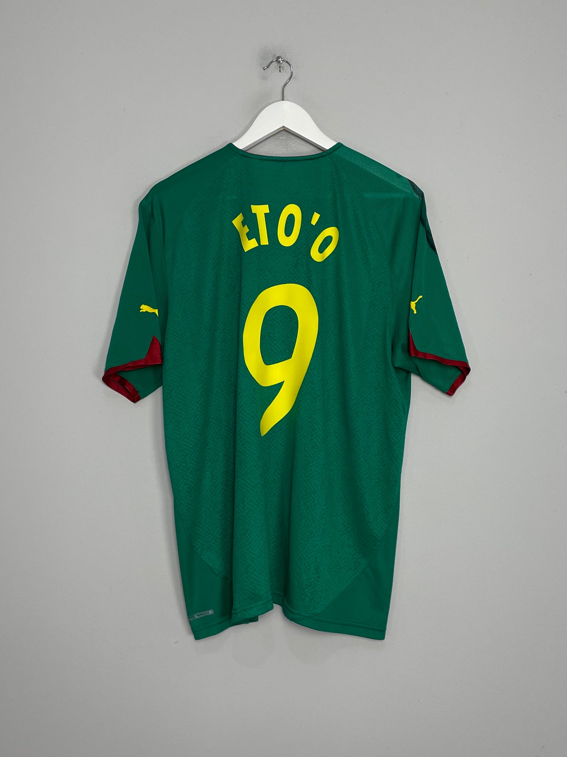 2010/11 CAMEROON ETO'O #9 HOME SHIRT (L) PUMA