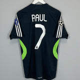 2007/08 REAL MADRID RAUL #7 C/L AWAY SHIRT (S) ADIDAS