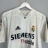 2004/05 REAL MADRID RONALDO #9 HOME SHIRT (S) ADIDAS