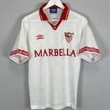 1994/95 SEVILLA HOME SHIRT (M) UMBRO